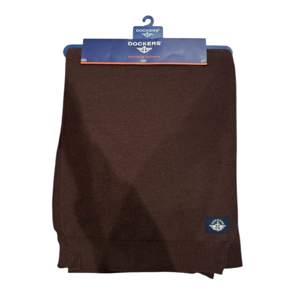 Dockers Men's Dark Brown Scarf